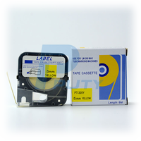 Ruban compatible pour imprimante MAX Letatwin LM-380E, fourni par l'usine PUTY Professional Factory Supply, cassette de ruban d'étiquetage PT-309Y