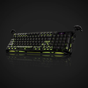 คีย์บอร์ดเกมมิ่ง GravaStar Mercury K98 <span class=keywords><strong>Pro</strong></span> โครงสร้างอะลูมิเนียมอัลลอยด์ ดีไซน์ Exoskeleton อัตราการส่งข้อมูล 8K สำหรับอีสปอร์ตมืออาชีพ - Product Image 4