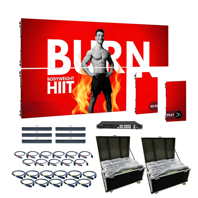 High Definition Full Color Indoor LED Video Wall, P2.604 P2.976 P3.91 P4.8 LED Panels, Concert and Church Background LED Display