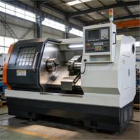 Tour CNC horizontal à lit incliné TCK600 à haute productivité, moyenne capacité, commande GSK, 8 axes, 220V, Shenghuan Metal