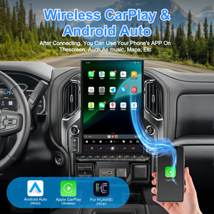 Radio para Auto Navihua con Android 14, Pantalla Vertical de 17.2'', Multimedia, Carplay para Chevrolet Silverado/GMC Sierra 2019-2023 - Product Image 3