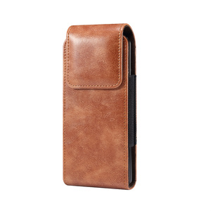 Funda Universal de Cuero PU para Teléfono Samsung Z Fold 7 6 5 4 y <span class=keywords><strong>3</strong></span> 5G, con Clip para Cinturón, Funda Tipo Holster, Bolsa de Cintura - Product Image 3