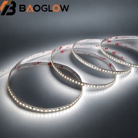 Lampu LED Strip SMD2835 CRI Tinggi Ra98 Efisiensi Cahaya Tinggi DC24V 14W/M 3.85cm Dapat Dipotong 3000K 4000K 6500K Fleksibel untuk Penerangan Dalam Ruangan