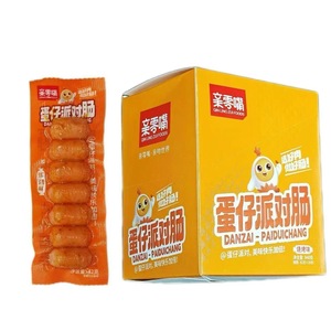 Vente en gros de mini-saucisses de poulet épicées instantanées, enrobées de saveur BBQ, collations décontractées, 42g, prêtes à servir - Product Image 6