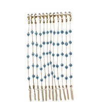 Bracelet en acier inoxydable plaqué pierres de zircon imitation perle DAFNI BIG PAZAR - Cadeau tendance