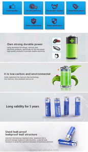 Pin AAA 10 năm Thời hạn sử dụng ba pin AAA 1200mAh cho điều khiển từ xa cọc AAA LR03 kiềm - Product Image 6