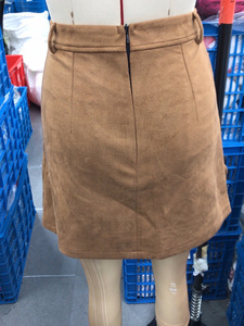 Nuova Minigonna Casual da Donna in Stile Retrò Occidentale, Asimmetrica con Frange, Aderente sui Fianchi, per <span class=keywords><strong>il</strong></span> Mercato Europeo e Americano - Product Image 4