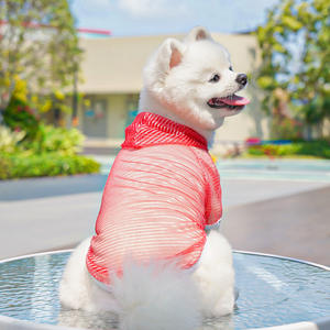 夏犬服日焼け止めペット服犬用ヨークシャーシャツ子犬猫ベスト<span class=keywords><strong>t</strong></span>シャツ犬パーカーRopa Para Perro - Product Image 3