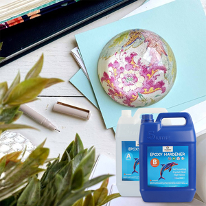 Chuantian 3:1 chuyên nghiệp doming nhựa Epoxy và chất làm cứng cho nghệ thuật mái vòm dán độ bóng cao kết thúc nhựa Epoxy thủ công mỹ nghệ - Product Image 5