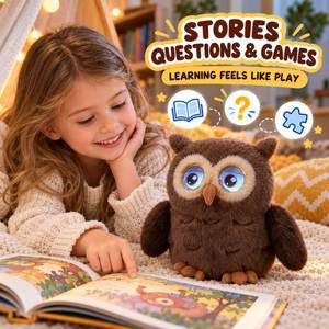 Chat en peluche interactif IA multilingue, compagnon émotionnel à dialogue intelligent pour les fournisseurs de boutiques de Noël - Product Image 5