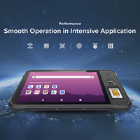 Tablet PC Robusta Dingdata D80U de 8 Pulgadas con Pantalla IPS, Biométrica, Octa Core, 4GB, Alto Rendimiento, Android 13, Nueva, 3G/4G, USB, WiFi, Industrial
