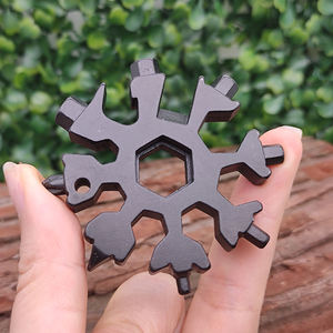 18 en 1 Innovation LOGO personnalisé Cadeau de poche d'affaires Survie <span class=keywords><strong>Outil</strong></span> <span class=keywords><strong>multi</strong></span>-mains neige en acier inoxydable avec différents tournevis - Product Image 4