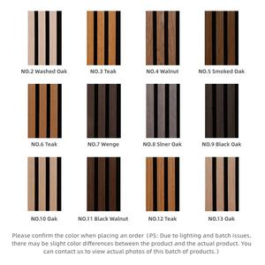 MUMU – panneau acoustique en bois de chêne cendré avec lamelles murales, à utiliser au plafond - Product Image 2