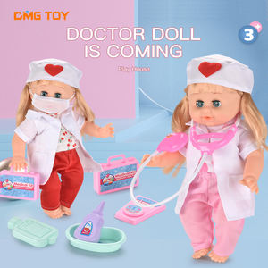 Kit de médecin de poupée infirmière chantante fille en gros d'usine avec poupée pour enfants jouet <span class=keywords><strong>interactif</strong></span> <span class=keywords><strong>docteur</strong></span> jouets jouer à faire semblant - Product Image 3