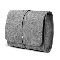 Vente en gros d'enveloppe de transport ultra mince de 11/13/15 pouces avec logo personnalisé étui de protection en feutre pour ordinateur portable sac