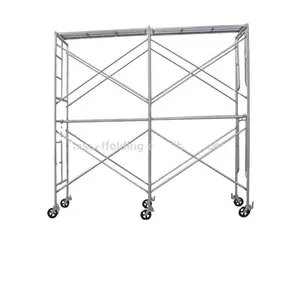 factory supply best cheap ladder Frame Scaffolding system with used construction jacks