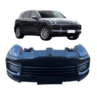 Body Kit Bumper Depan Cayen 9Y0 2018-2022 Terbaru Laris Manis, Suku Cadang Mobil, Pemasangan Bolt-On, Universal, Dilengkapi Lubang Sensor Park Assist