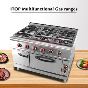 <span class=keywords><strong>Estufa</strong></span> de Gas de Encimera a Precio de Mayoreo, Cocina Multiquemador Integrada con 6 Hornillas y Horno - Product Image 3