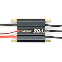 ESC Brushless Étanche Série FlyMonster Flycolor 50A/70A/90A/120A/150A avec Support BEC 2-6S 5.5V/5A pour Bateau RC et Drone FPV