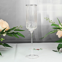 Ensemble de 4 gobelets à vin en verre cristal soufflé à la main, personnalisés, décoratifs pour mariage, style vintage, embossés, lavables au lave-vaisselle