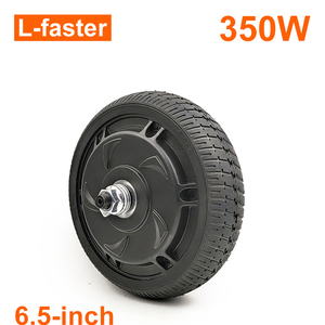 <span class=keywords><strong>Kit</strong></span> de <span class=keywords><strong>motor</strong></span> de cubo sin escobillas, carro de scooter eléctrico de Doble accionamiento de rueda de 6,5 pulgadas, 24V, 36V, 48V, 350W - Product Image 2