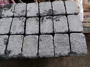 Pavé pavé de granit noir antique dégringolé pour pavage d'allée de patio - Product Image 2