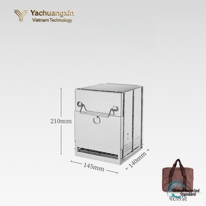 Yachuangxin Stainless Steel Foldable Outdoor Camping <b>Stove</b> For Cooking With Global Recycled Standard - Product Image 3