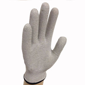 Guanti Conduttivi Elettrici <span class=keywords><strong>in</strong></span> Fibra d'Argento per Massaggio Mani, Unità TENS per Fisioterapia - Product Image 2