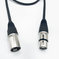 Câble XLR mâle-femelle 3 broches GAZ-CB01 pour microphone et karaoké
