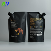 Pochette à impression numérique, liquide nettoyant pour les mains, désinfectant, 100ml, 200ml, 250ml, accessoire d'emballage avec bec, recharge de soupe, 500ml
