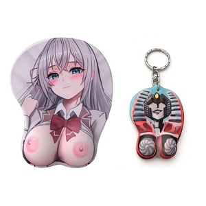 <span class=keywords><strong>Repose</strong></span>-<span class=keywords><strong>poignet</strong></span> en gel de silicone personnalisé, tapis de souris 3D <span class=keywords><strong>Anime</strong></span> en stock, pour usage au bureau - Product Image 1