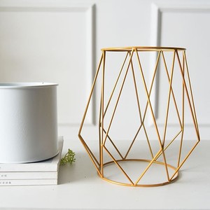 Support géométrique en fer support en métal support en fer intérieur extérieur fleurs Style nordique créatif <span class=keywords><strong>Pot</strong></span> <span class=keywords><strong>de</strong></span> <span class=keywords><strong>fleur</strong></span> en fer forgé - Product Image 4