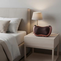 Offre Spéciale : Oreiller de massage électronique professionnel chauffant pour le cou, les épaules et le dos, idéal pour la maison et la voiture, avec fonction Shiatsu