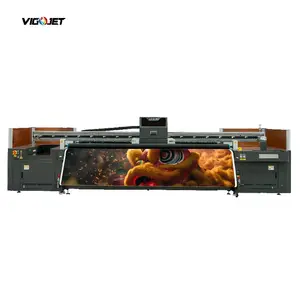 VIGOJET 3.2m uv hybrid roll to roll flatbed printer indoor outdoor