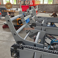 Système automatique de rampe de chargement de grumes pour chariot de scierie