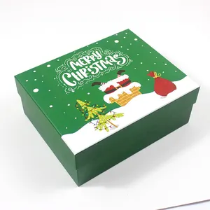 Vente en gros coffret de Pâques personnalisé Coffrets cadeaux de Noël en carton coffrets cadeaux d'emballage