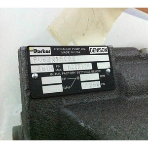 ปั๊มไฮดรอลิก Parker รุ่น PV62R1EC02 แบบเหล็กหล่อ ขับเคลื่อนด้วยมอเตอร์ แรงดันสูงสุด 3600 ปอนด์ต่อตารางนิ้ว - Product Image 1