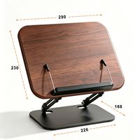 Support de lecture en bois réglable en hauteur, multifonctionnel, support de livre pour enfants, support de lecture pliable pour bureau