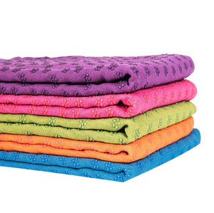 Esterilla antideslizante para Yoga, toalla absorbente de sudor, cubierta de microfibra sin olor para Fitness en interiores y exteriores - Product Image 6