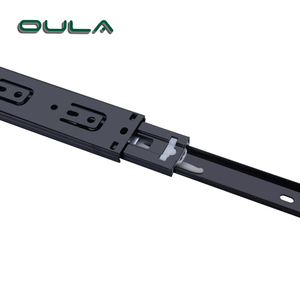 Sản xuất chuyên nghiệp 3-Folding Telescopic kênh đẩy để mở ngăn kéo trượt cho tủ quần áo nhà bếp ăn đồ nội thất phần cứng - Product Image 5