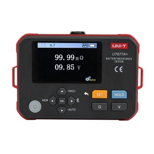 UNI-T UT677A+ Probador de Resistencia Interna para Baterías de Litio de Alta Capacidad, con Funciones de Carga y Descarga - Product Image 1