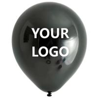 Ballon en latex promotionnel avec impression de logo personnalisée sur 5 faces, ballon en latex écologique pour des campagnes marketing efficaces