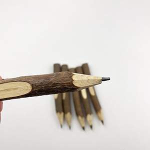 Lápiz personalizado respetuoso con el medio ambiente, lápiz de ramita hecho a mano Natural, rama artesanal, lápiz de madera - Product Image 2