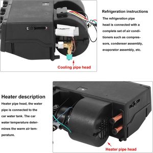 Unidad de Ensamblaje del Evaporador del Aire Acondicionado y Kit de Calefacción de 12V para Automóvil y Camión - Product Image 4