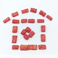 Snacks de Arroz Salados Ligeramente, No Fritos, Saludables, Mini Bocados Acanalados para Marca Privada OEM con Empaque Personalizado