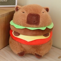 Peluche Capybara Explosive de 25 cm, Poupée Capybara Mignonne et Originale, Grande Taille pour Machine à Griffes, Cadeau, Vente en Gros, Jouet DIY