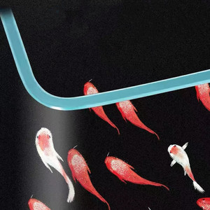 Hete Aanbieding Eco-vriendelijke Gebogen Glazen Cilinder Aquarium Visbak Sets met LED Verlichting Op Maat Gemaakt Moderne Boogfront Design - Product Image 2