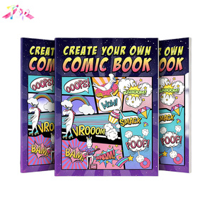 Services d'impression personnalisée en gros de livres brochés, livres de croquis à couverture souple avec reliure verticale et de livres de bandes dessinées vierges avec de nombreux modèles - Product Image 6