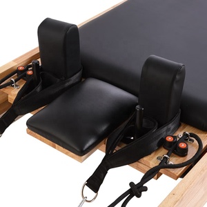Réformateurs de Pilates Pliables En Bois Légers De Marque OEM, Machine De Studio De Yoga Portable <span class=keywords><strong>Et</strong></span> Réglable, Durable <span class=keywords><strong>Et</strong></span> Saine - Product Image 3