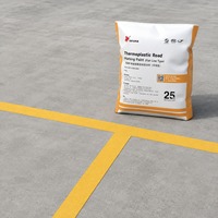 Peinture thermoplastique pour marquage routier TATU III pour projets autoroutiers